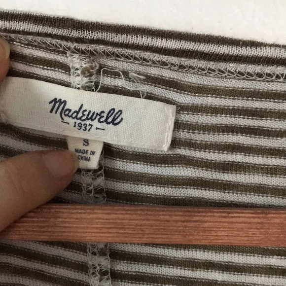 Madewell linen telegraph tee - Picture 4 of 5